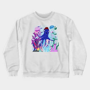 octopus illustration Crewneck Sweatshirt